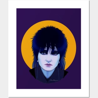 Siouxsie study (no background) Posters and Art